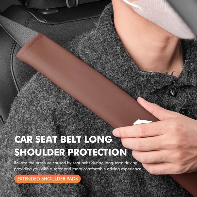 Для Renaul кожаный автомобильный ремень безопасности плечевой декомпрессионный