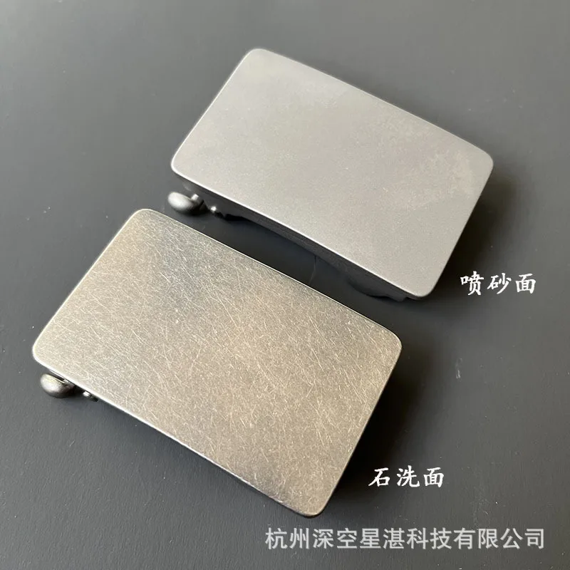 Пряжка для ремня из чистого титана с автоматической пряжкой внутри пряжка