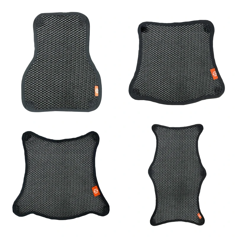 

Дышащие летние крутые 3D сетчатые чехлы на сиденья мотоцикла мопеда скутера нескользящие накладки защитная сетка R2LC