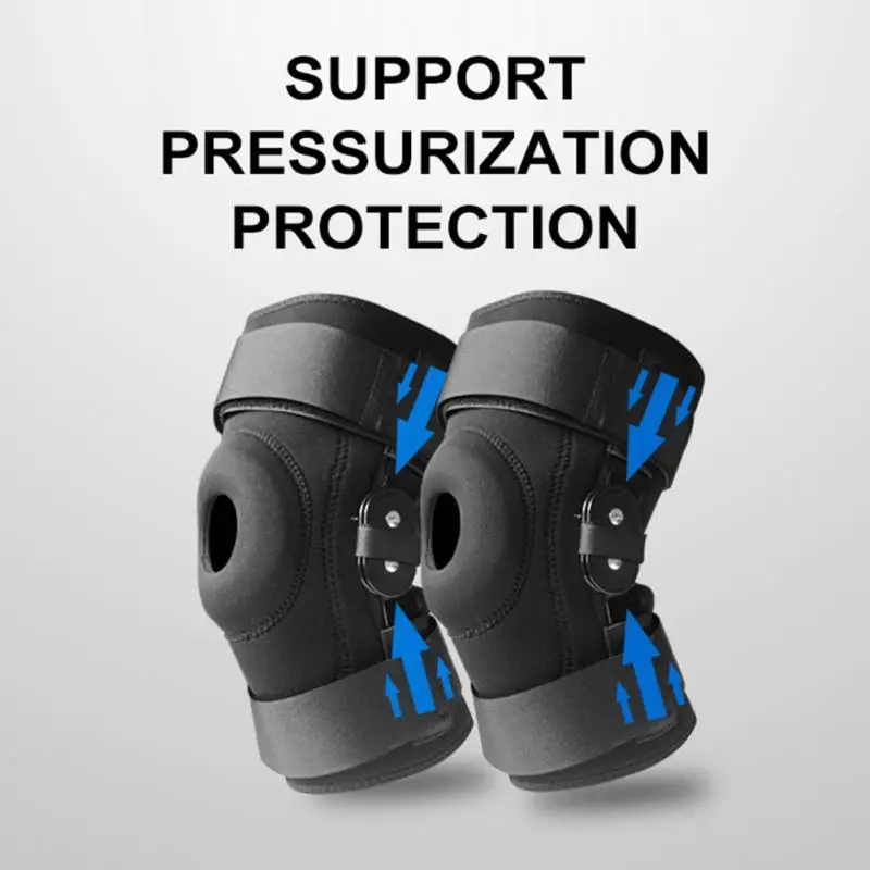 

Cycling Sport Knee Pads Meniscus Hinge Support Breathable Knee Protector Joint Fixed Protector Eva Anti-collision Knee Protector