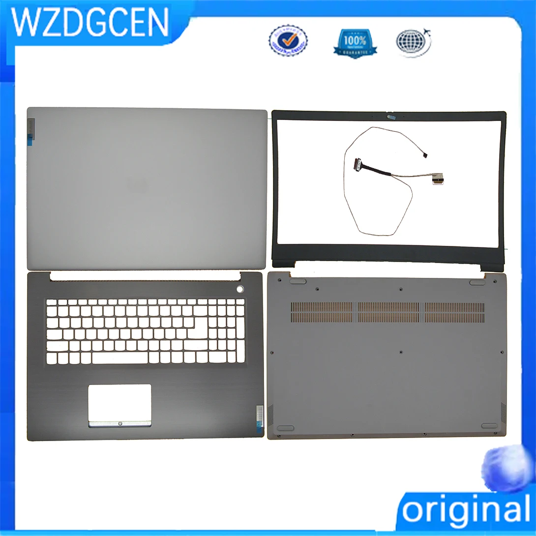 

Новинка для Lenovo IdeaPad 3 17IML05 17ADA05 17ARE05 17IIL05 фотография задняя крышка ЖК-дисплея Передняя рамка Упор для рук верхняя крышка корпус