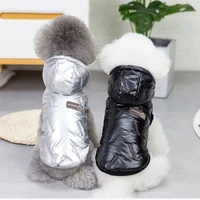 thicken costume for small dogs apparel windproof cotton winter pet pet dog clothing jumpsuit dogs jacket puppy coat