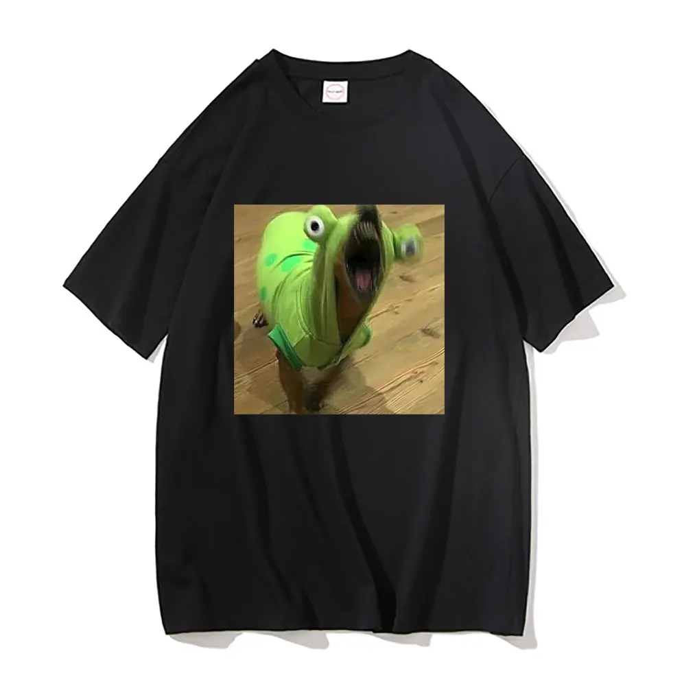 

Funny Borking Frog Graphic Tshirt Men's Loose T-shirts Short Sleeve Unisex Hip Hop T Shirt Men Women Fashion Casual Loose Tees