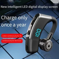 v9 bluetooth headset v8 upgraded version of business ear mounted stereo tws in ear 180 degree rotation left and right ears weari