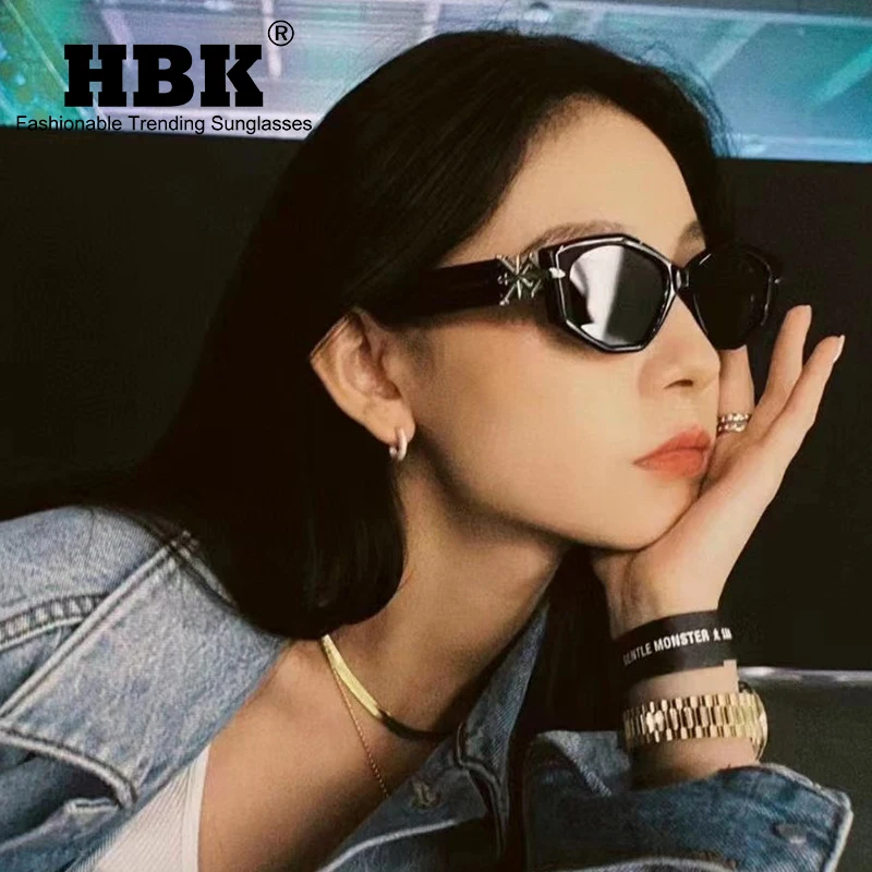 

Очки солнцезащитные женские «кошачий глаз», брендовые дизайнерские Роскошные модные маленькие солнечные очки в виде снежинок, Ретро Винта...