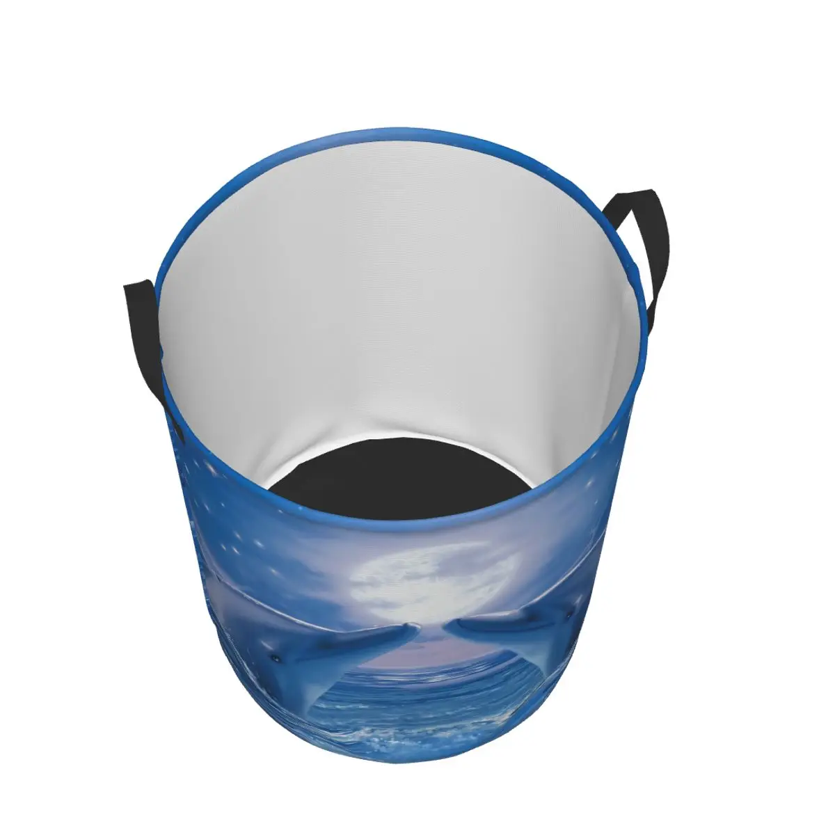 Корзина для белья с симпатичными дельфинами складная корзина морское существо