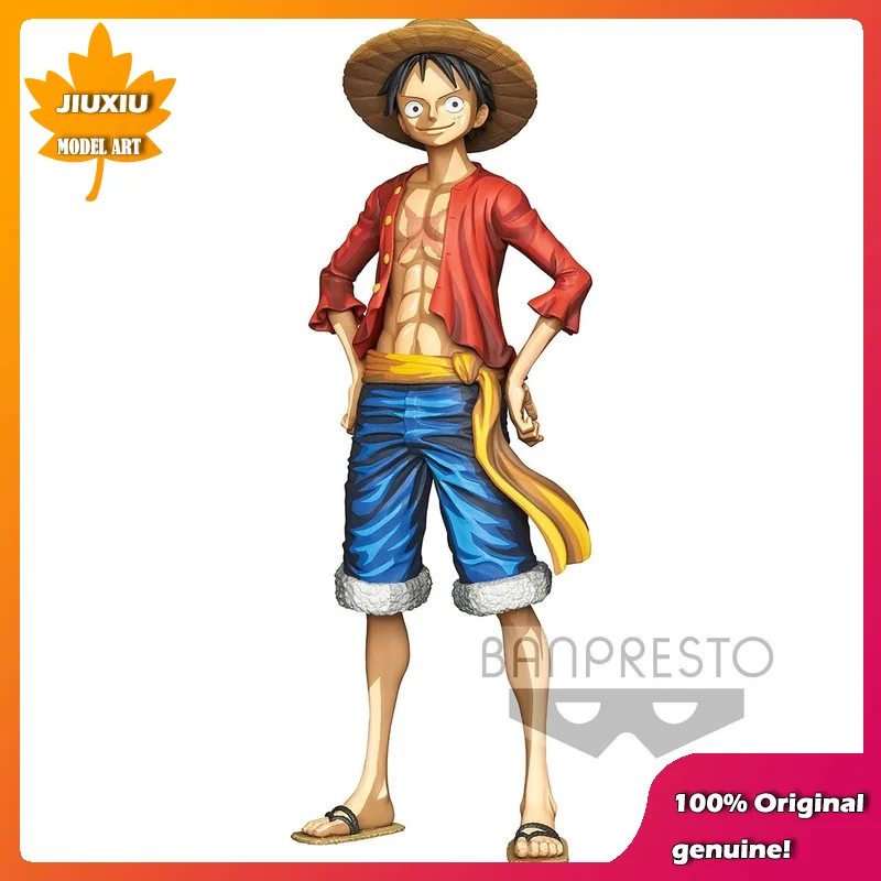 

100% оригинал: раута One Piece Luffy мультфильм цвет 27 см ПВХ экшн-модель игрушки коллекция куклы подарок