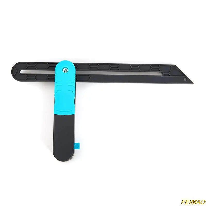 

1 Pc Lock Angle Measure Tool Lock Angle Measure Ruller Adjustable Protractor Positioning Marking Line Ruller