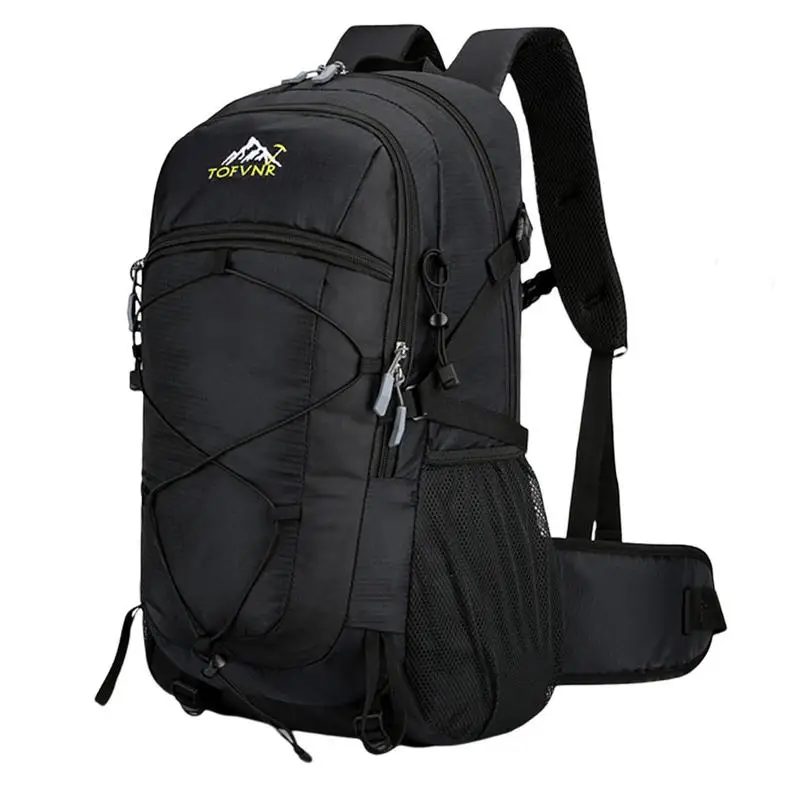 

Легкий походный рюкзак, Водонепроницаемый Сверхлегкий Регулируемый дорожный походный рюкзак, большая спортивная сумка с двумя молниями для