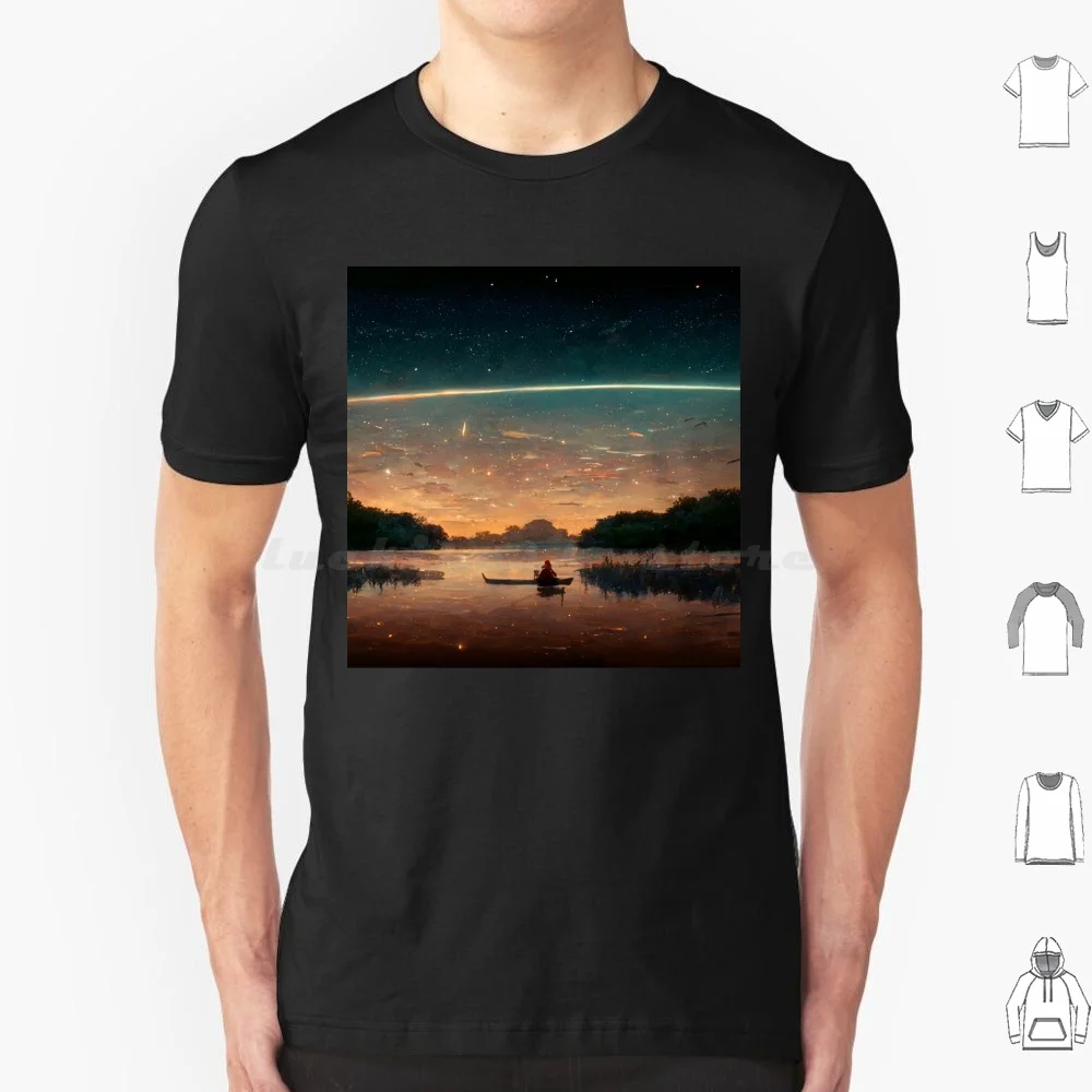 

That Remote Point Of The Planet Where There Is No Light Pollution T Shirt Big Size 100% Cotton Remote Point Planet There Is No