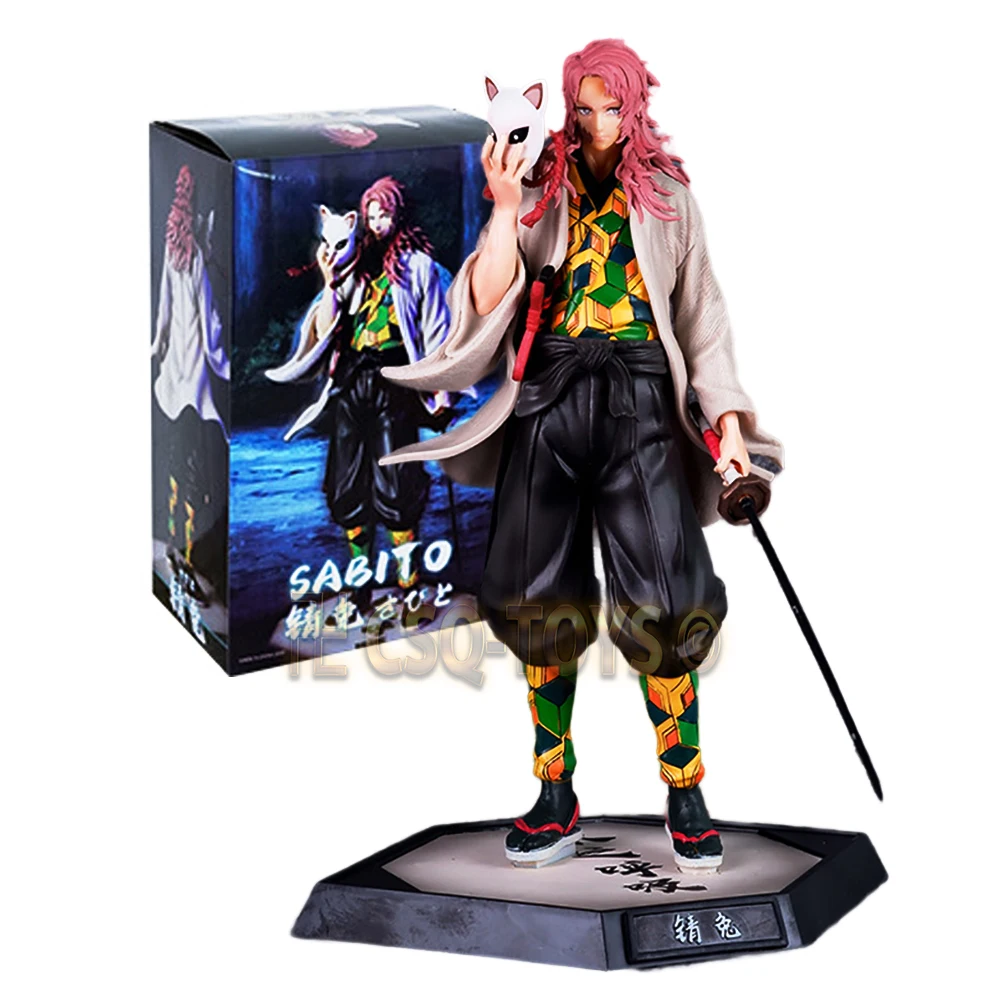 

Demon Slayer Anime Celebrity Sabito Action Figure Mizu No Ko Kokyuu Swordsman Model Statue Collection Gifts Chassis Decoration