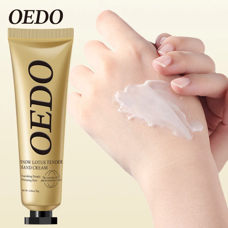 Омолаживающий крем для рук OEDO Snow Lotus, увлажняющий, предотвращающий сухой и треснувший замораживание рук, растительный крем с экстрактом