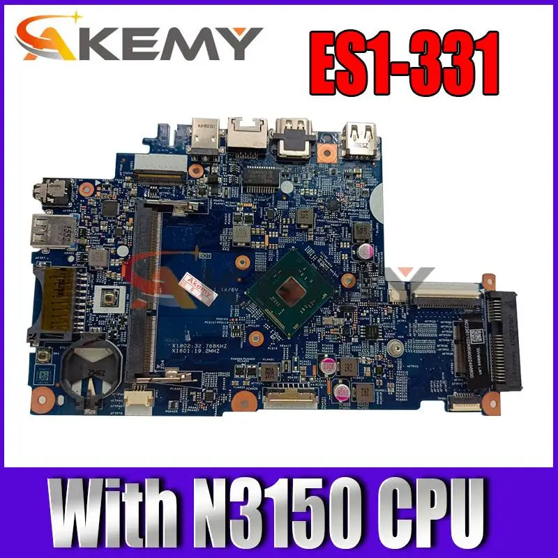 

LAW_BA MB 14295-1M для Acer Aspire ES1-331 448.05T02.001M NBMZU11002 с материнской платой N3150 DDR3L 100% полностью протестирован