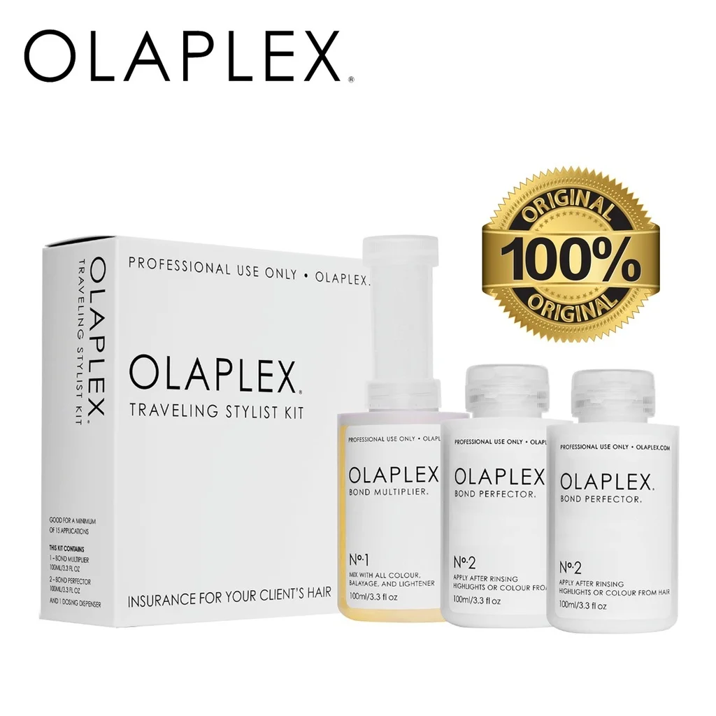 

Olaplex No.1/2/2 Gift Box Bond Multiplier Perfector Repair Damaged Hair and Rebuild Structure Hydrates Smooth For All Hair 3PCS