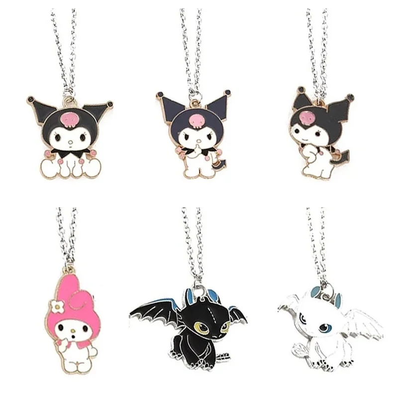

2022 Trendy Cute Little Devil Pendant Necklace Cartoon Bunny Necklace for Women Sweater Decoration Jewelry GiftS collier Femme
