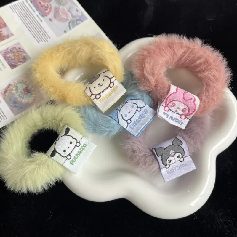 

Kawaii Sanrio Anime My Melody Hair Accessory Cinnamoroll Cute Cartoon Kuromi Simplicity Pompompurin Fashions Pochacco Furry