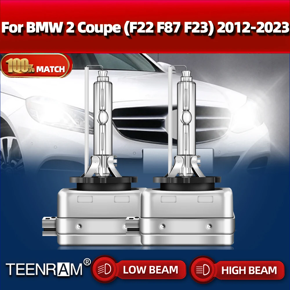 

Автомобильные лампы Haedlight D1S Ксеноновые фары 12V 6000K авто светильник для BMW 2 Coupe (F22 F87 F23) 2012-2018 2019 2020 2021 2022 2023