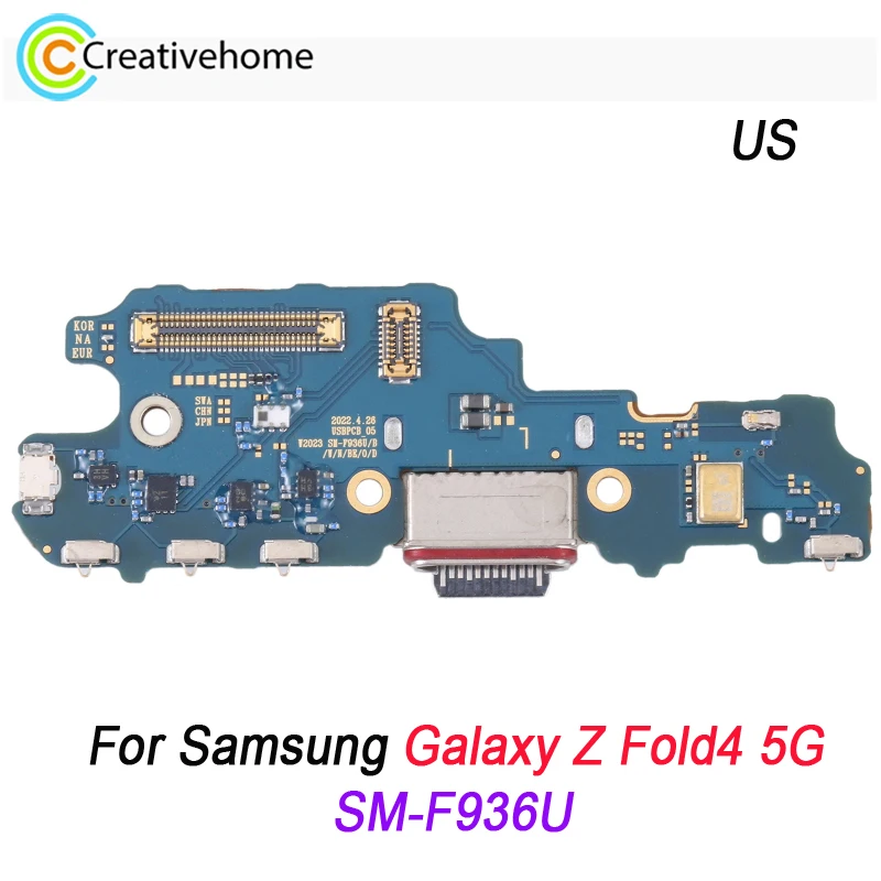 

Оригинальная плата зарядного порта для Samsung Galaxy Z Fold4 5G SM-F936U US Edition USB зарядная док-станция запасная деталь для ремонта