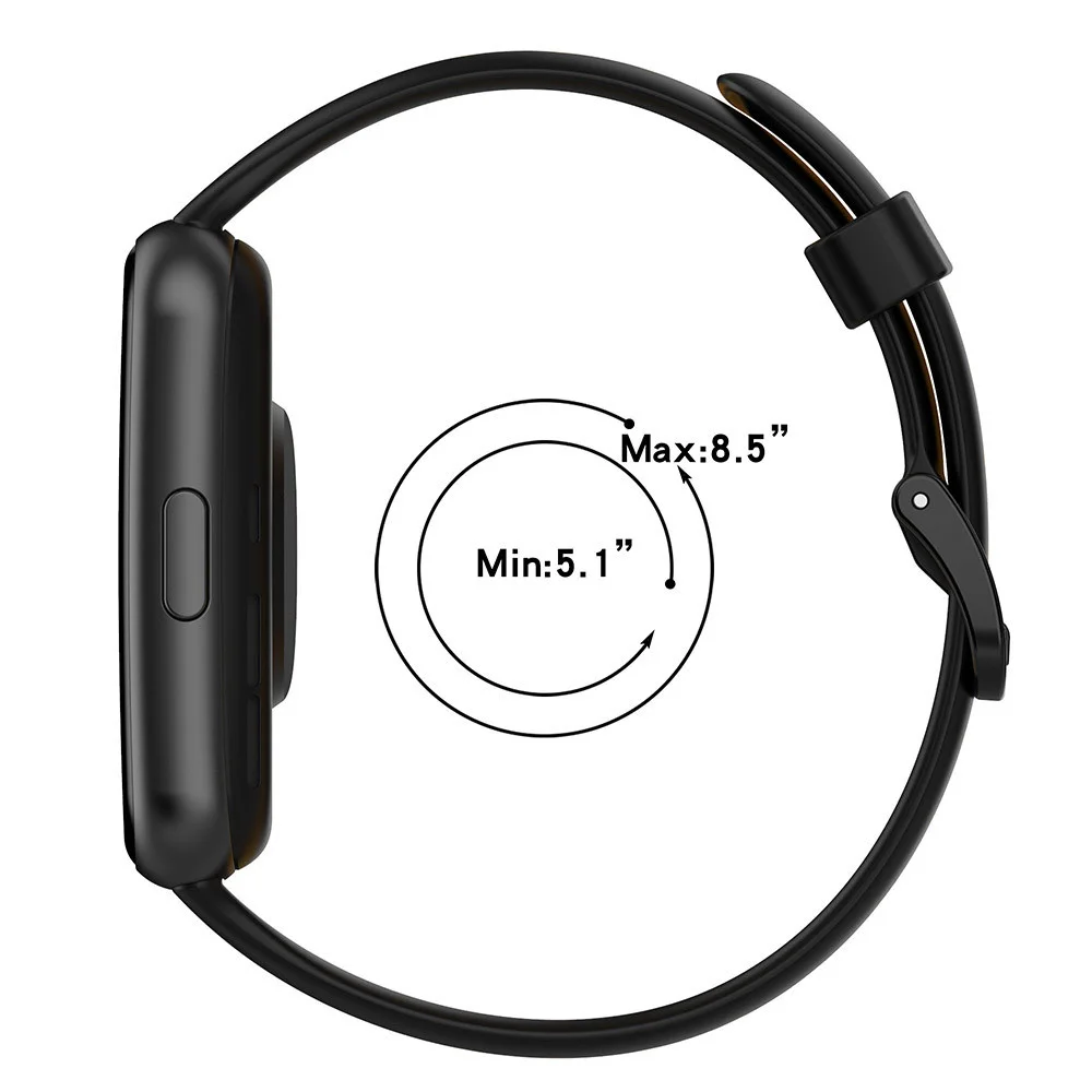 For Huawei Watch Fit 2 Strap Two-Tone Sports Silicone Correa Huawey Smart WatchFit Fit2 WatchFit2 Wrist Band Replace Bracelet |