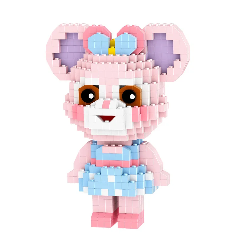 Кукла Звезда Диснея dailu милый креативный строительный блок с орнаментом