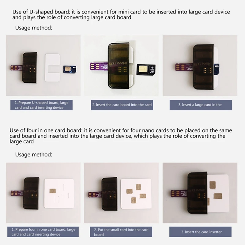 4 в 1 адаптер для Micro-Nano SIM-карты |