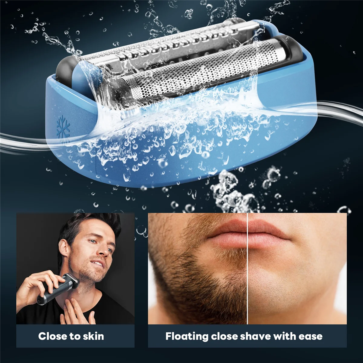 Суперпредложения Сменная бритвенная сетка и режущая головка для бритвы Braun 40B CT2S