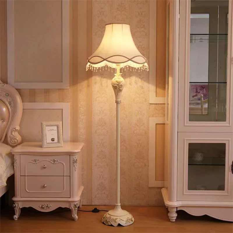ELARA Европейская настольная лампа Торшер Роскошная гостиная Спальня Кабинет