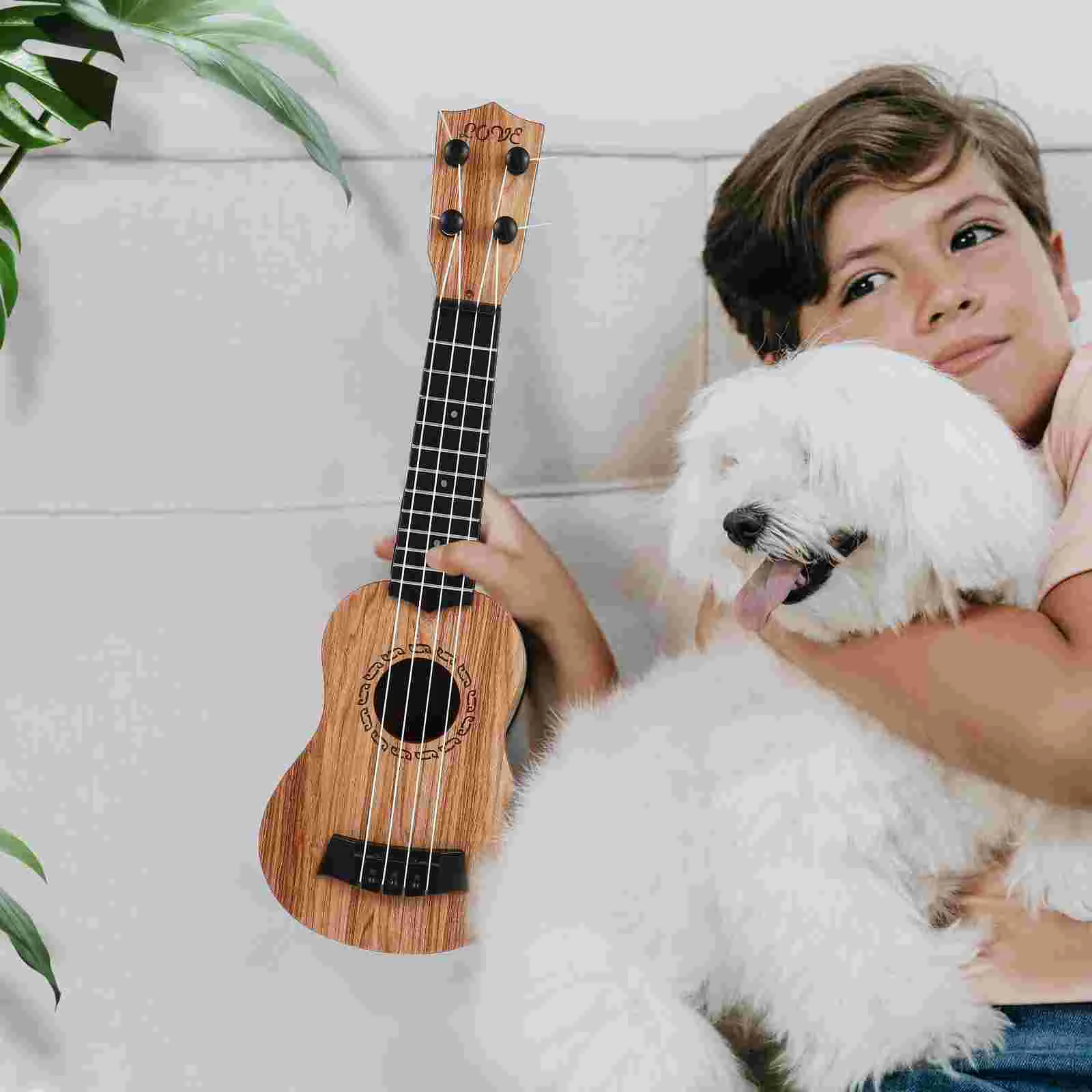 

Игрушечное укулеле Ukuleles начинающие Детские игрушки Детская гитара музыкальный инструмент для девочек