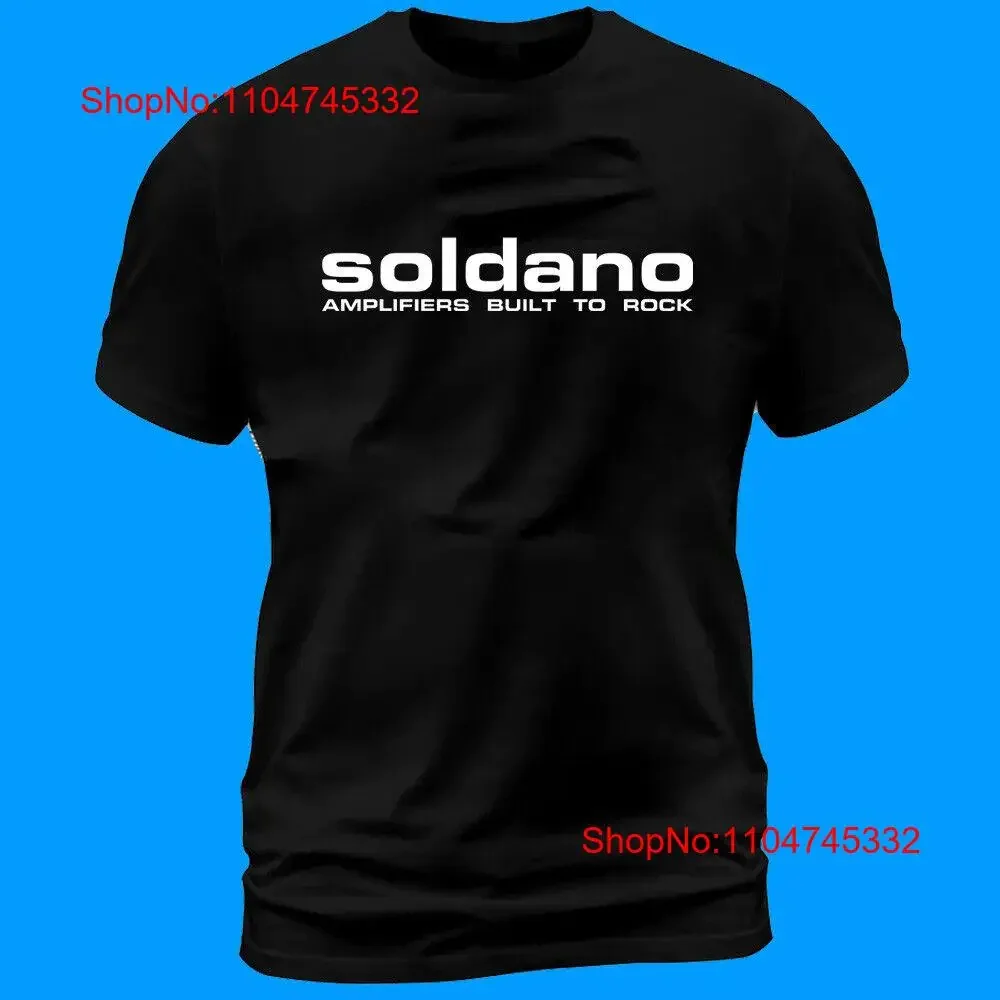 Фото Новая забавная футболка SOLDANO AMPLIFICATION, сделанная в США, S 5XL, винтажная, удобная, модная, стильная, универсальная, уличная, мягкая №1