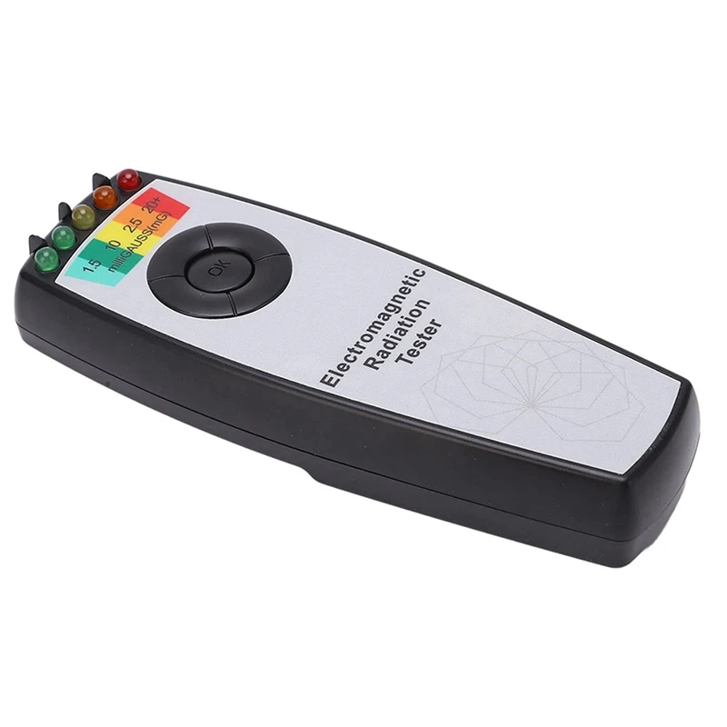 

Magnetic Field Detector LED Equipment Electromagnetic Radiation EMF Meter Portable Five Detection Indicators