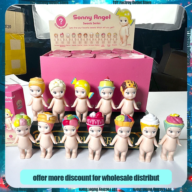 Цветок Sonny Angel Hippers Dreaming Animal Back Series Мини-фигурки Stitch Labubu Kuromi Телефон Рождественские