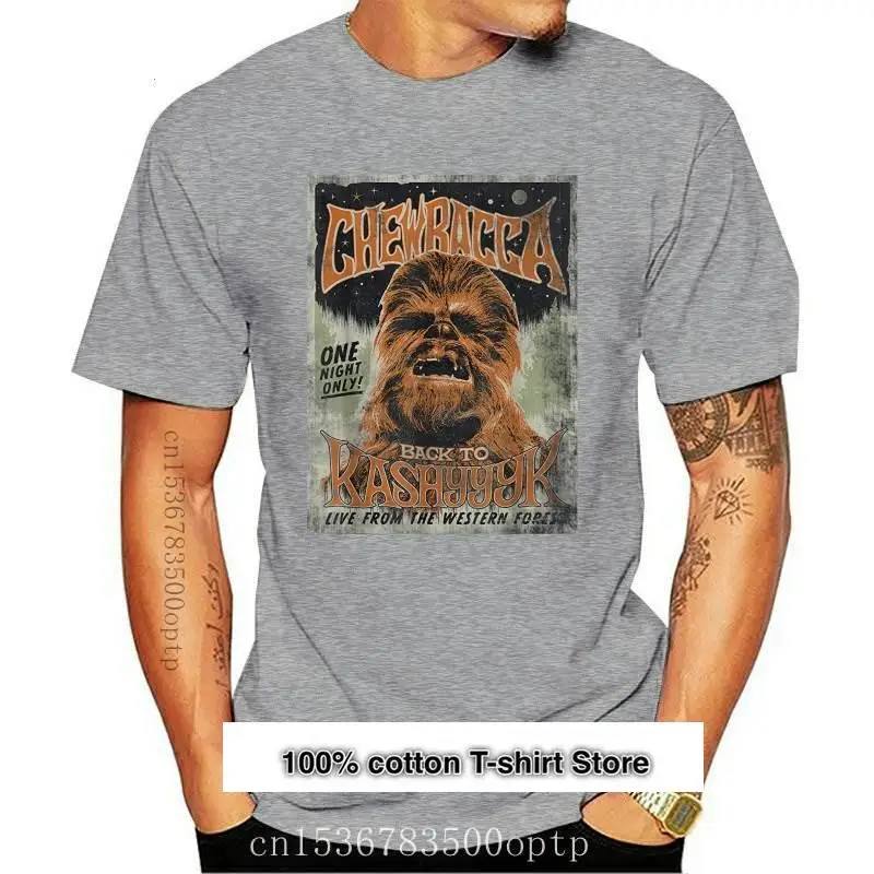 

Nuevo Chewbacca a Kashyyyk concierto Vintage camiseta