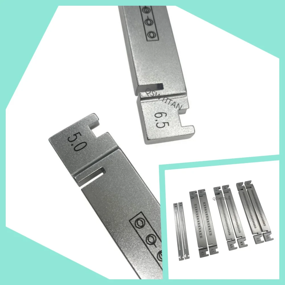 Фото QSWTITAN Beding Irons Mini, ветеринарный ортопедический хирургический инструмент из нержавеющей стали, 1 набор/2 шт., инструменты для операций на животных №1