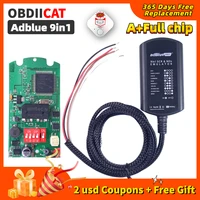 10pcs full chip adblue 9 in 1 adblue emulation adblue 8 in 1 universal adblue emulato for many types trucks free shipping