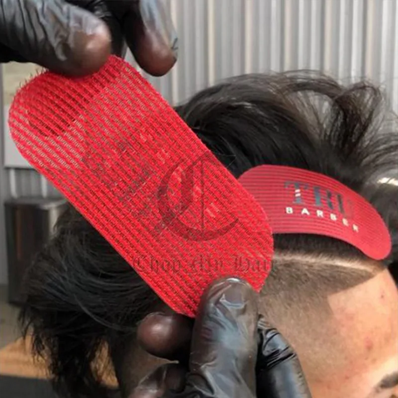 

1Pair Men Women Fiber No Trace Hair Gripper Trimming Hair Magic Sticker Barber Gripper Haircut Holder Hair Styling Tools