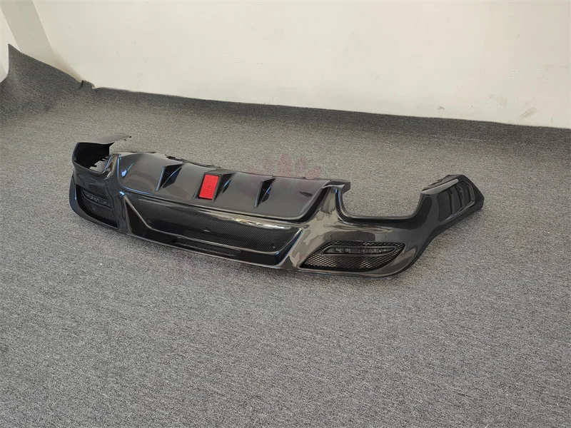 Используется для Mercedes Benz GLE class GLE300 GLE350 GLE400 2014 2017 комплект заднего диффузора из