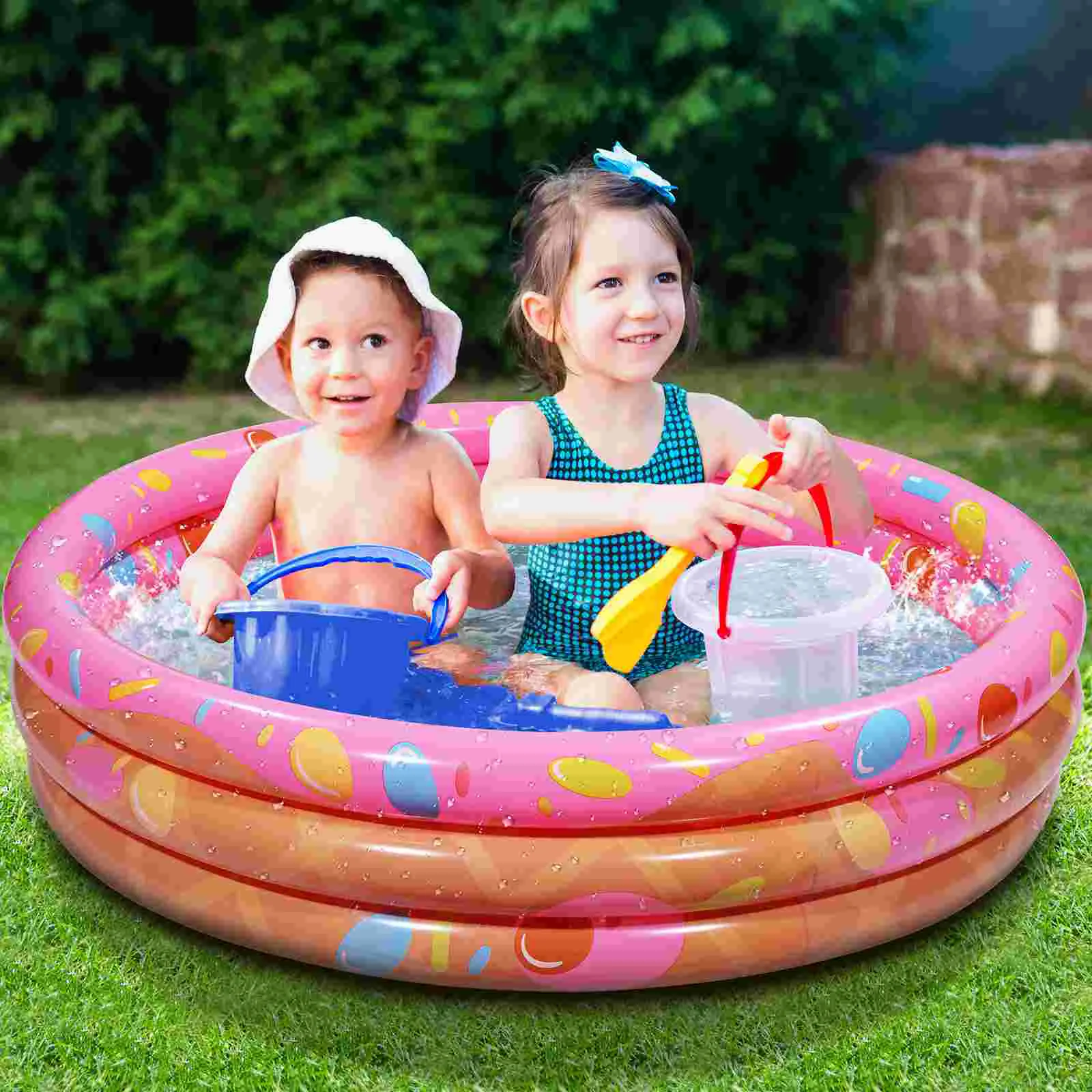 

IBASETOY 120cm Summer Bathing Playing Game Kids Pool Pool Pool