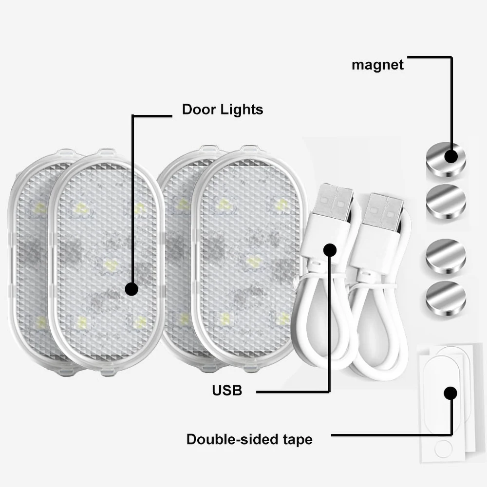 

2 шт., магнитные Беспроводные USB-порты для защиты от столкновений