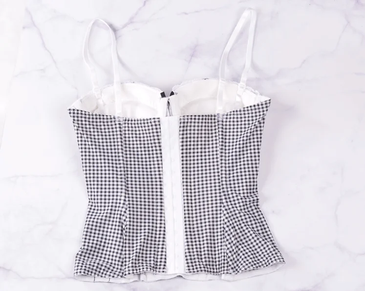 Women Lace ultra thin traceless thin body shaping vest waist girdle stomach split body girdle top female set corset underwear