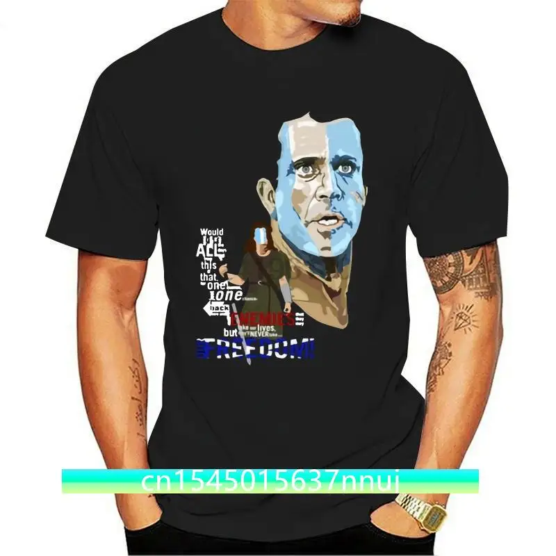

Printed Men T Shirt Cotton tShirt O-Neck Short-Sleeve Women T-Shirt William Wallace (Braveheart)