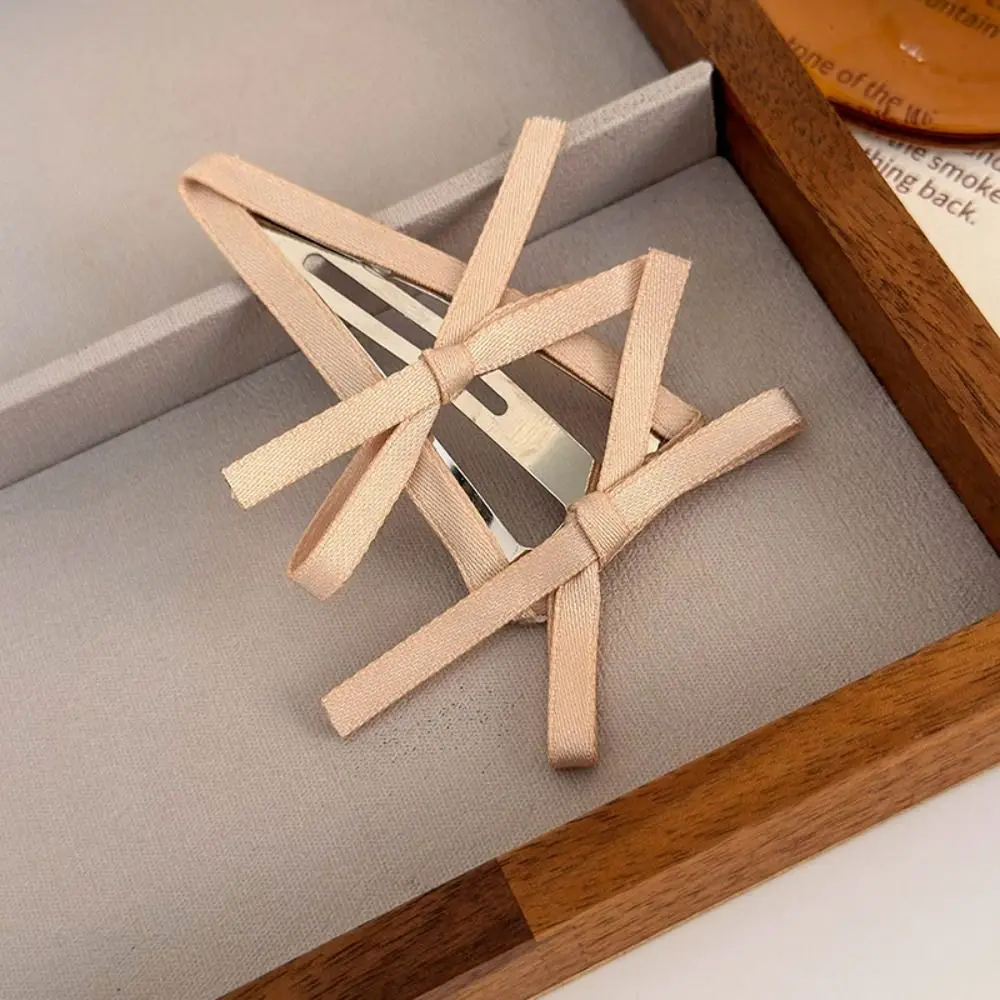 Простой бант балетный заколка для волос заколки лента в балетном стиле Y2k