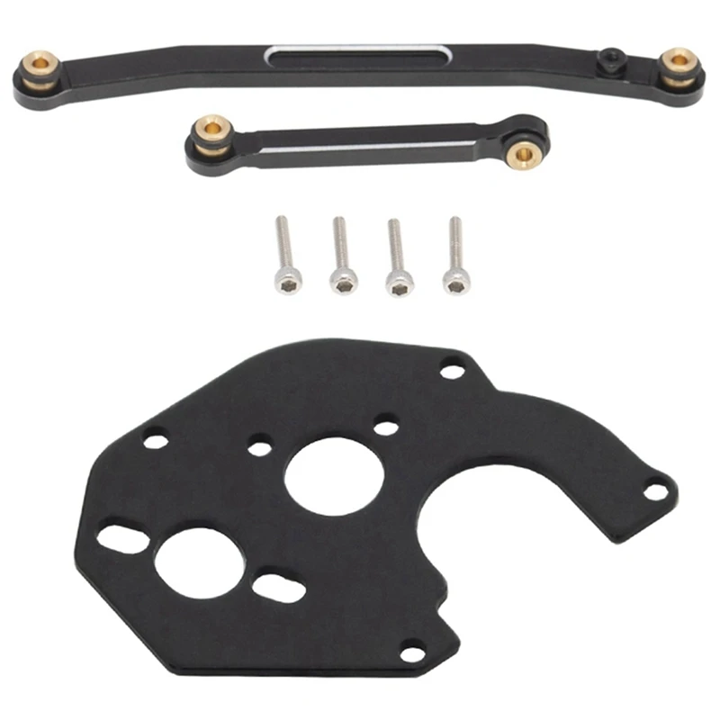 

Тяжелая погрешность рулевой тяги с фиксирующей пластиной двигателя Стандартный кронштейн для 1/24 RC Crawler Axial SCX24