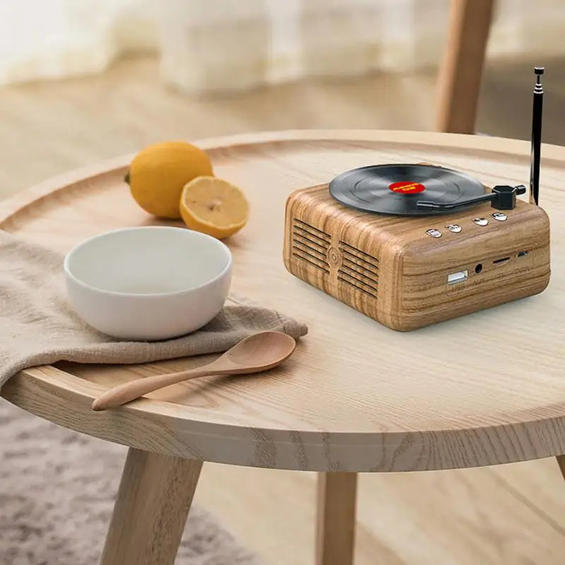 Speaker Retro Audio Radio Subwoofer Birthday Gifts