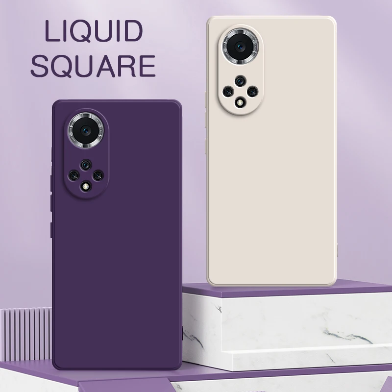 Оригинальный квадратный Жидкий чехол для телефона Huawei Nova 8 9 Pro SE Youth 4G 5G мягкий силиконовый 360 Защитный чехол Nova8 Nova9 корпус
