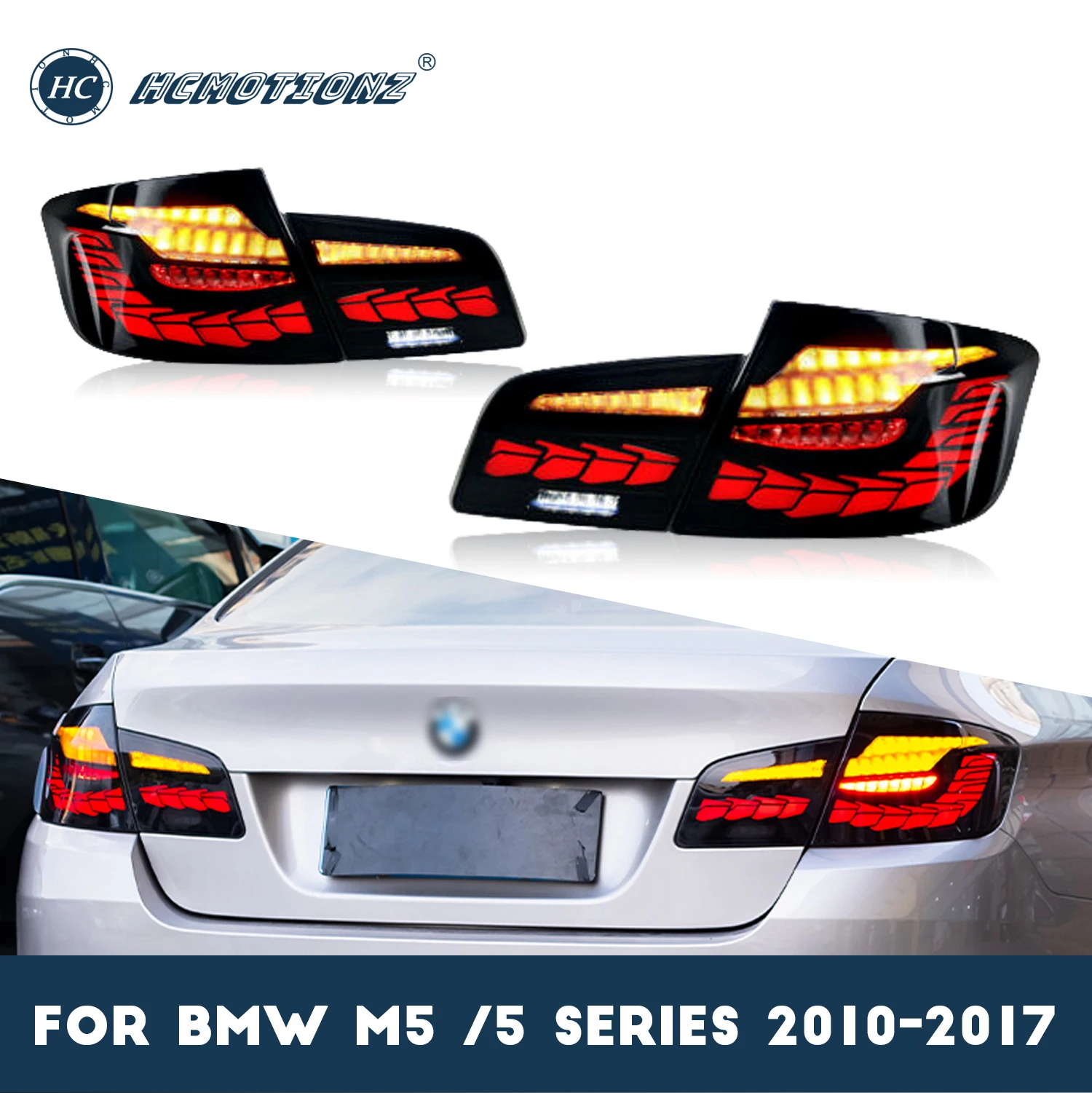 

Задние фонари в сборе для BMW серии 5, F10, M5, 520i, 523i, 528i, 530i, 535i