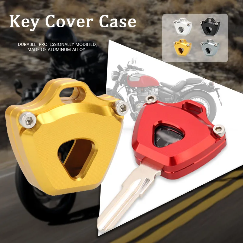 

For Street Triple 675 600 955 1050 1050S/R Tiger 800 T100 T900 T800 Motorcycle CNC Key Cover Case Shell Keys protection