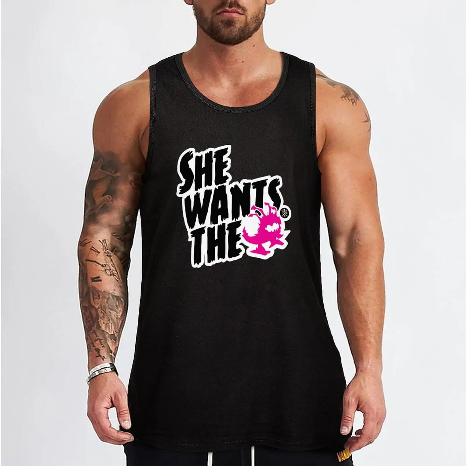 Фото Она хочет приобрести майку Kog Tank Top Everyday Basic Tank Top Comfort Cotton Undershirt. №2
