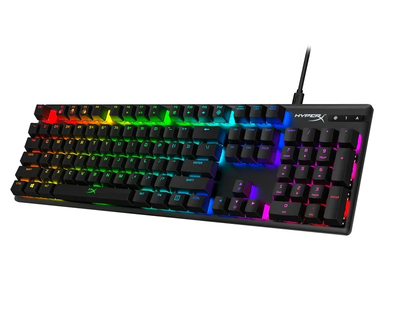 Новая Механическая игровая клавиатура HyperX из сплава полноразмерная RGB подсветка