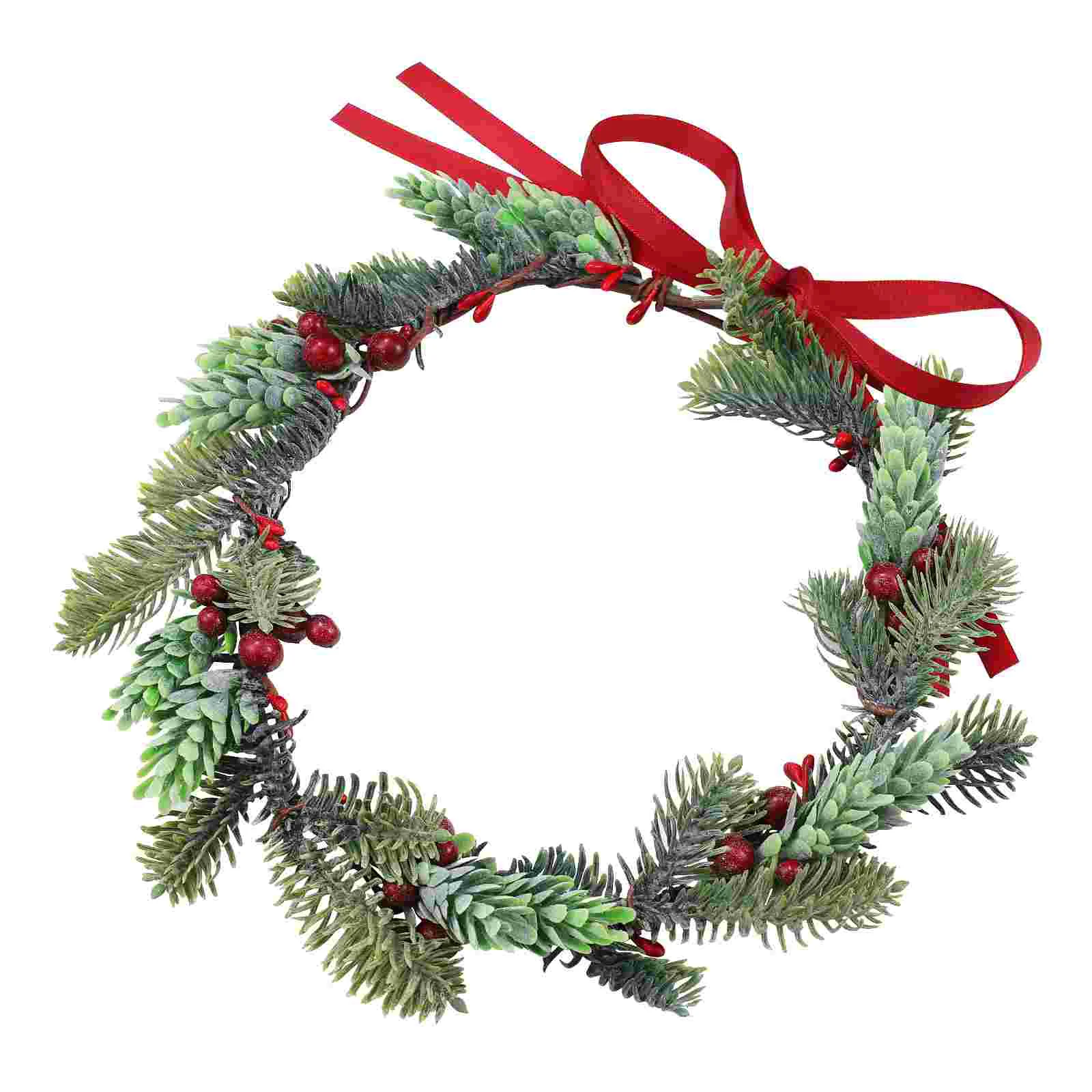 

1 Pc Exquisite Creative Christmas Headwrap Christmas Wreath Party Headwear for Xmas Banquet Festival