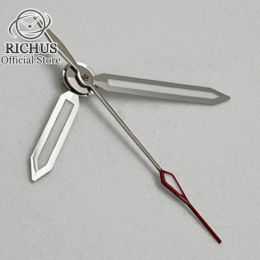 Зеленые светящиеся стрелки для часов NH35 NH36 ETA2824 2836 PT5000 ST2130 автоматические детали